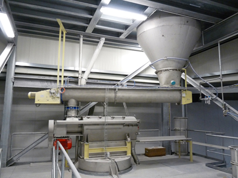 Auger Screw for starch production